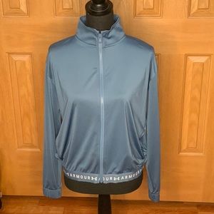 Women's Blue under armour heatgear jacket
